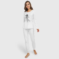 Женская пижама с лонгсливом хлопок Данганронпа V3 - Кокичи Ома - фото 2