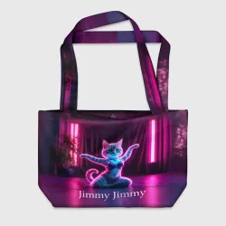 Пляжная сумка 3D Кошка танцовщица индийская