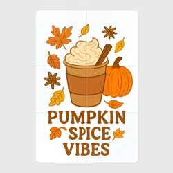 Магнитный плакат 2Х3 Pumpkin Spice Vibes - кофе