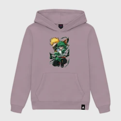 Женская толстовка хлопок Моя геройская академия Изуку Мидория