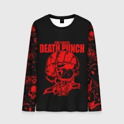Мужской лонгслив 3D Five Finger Death Punc
