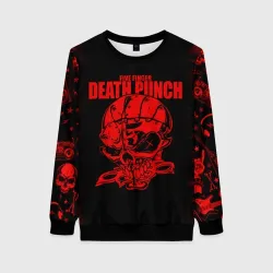 Женский свитшот 3D Five Finger Death Punc