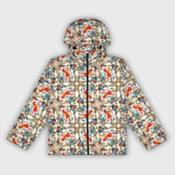 Женская ветровка 3D Орнамент с лошадью - символом Нового 2026 года