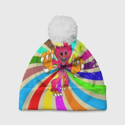 Шапка 3D c помпоном Кисси Мисси  Poppy Playtime