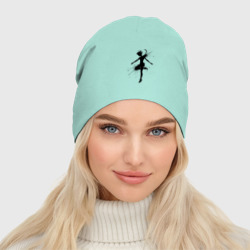 Женская шапка демисезонная Танцовщица Go Go граффити - фото 2