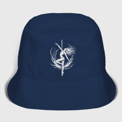 Женская панама хлопок Танец на шесте белый