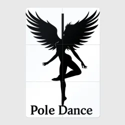 Магнитный плакат 2Х3 Pole dance с крыльями