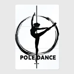 Магнитный плакат 2Х3 Pole Dance в круге