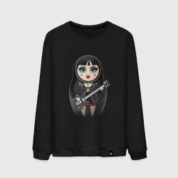 Мужской свитшот хлопок Матрешка Gothic