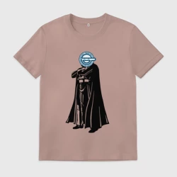 Мужская футболка хлопок Вэйдор смеющийся человек