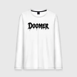 Мужской лонгслив хлопок Doomer граффити