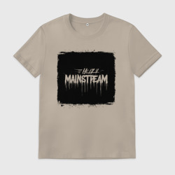 Мужская футболка хлопок Мейнстрим в подтеках