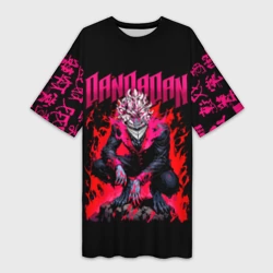 Платье-футболка 3D Дандадан, Окарун