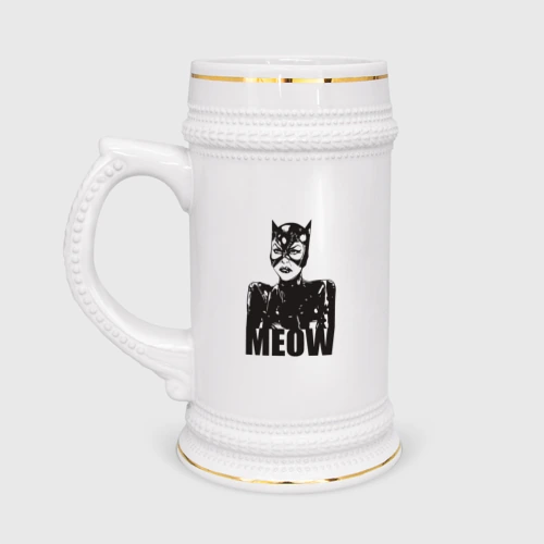 Кружка пивная Cat woman
