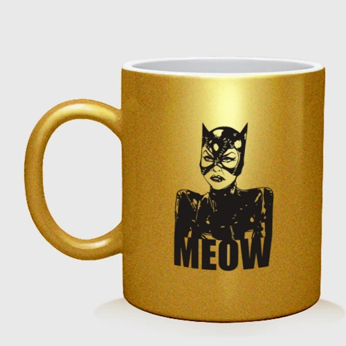 Кружка керамическая Cat woman