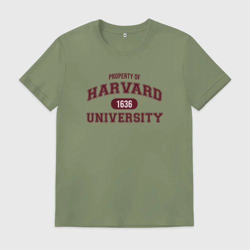 Мужская футболка хлопок Harvard