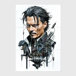 Магнитный плакат 2Х3 Cyborg Johnny Depp