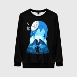 Женский свитшот 3D Мое перерождение в слизь