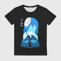 Женская футболка 3D Мое перерождение в слизь