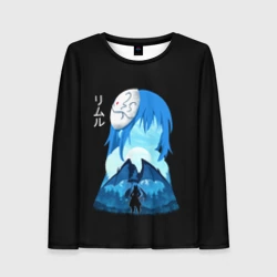 Женский лонгслив 3D Мое перерождение в слизь