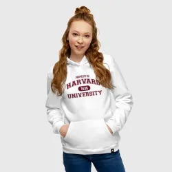 Женская толстовка хлопок Университет Harvard - фото 2