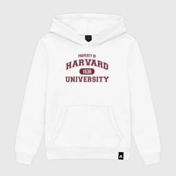 Женская толстовка хлопок Университет Harvard