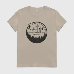 Женская футболка хлопок Cullen baseball