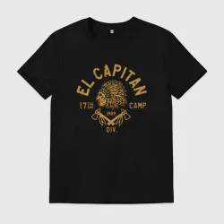 Мужская футболка хлопок El capitan camp
