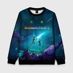 Детский свитшот 3D Герои из Subnautica 2 