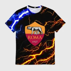 Мужская футболка 3D ROMA storm rlectro