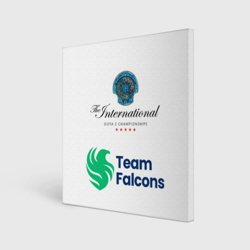 Холст квадратный Falcons the international 2025