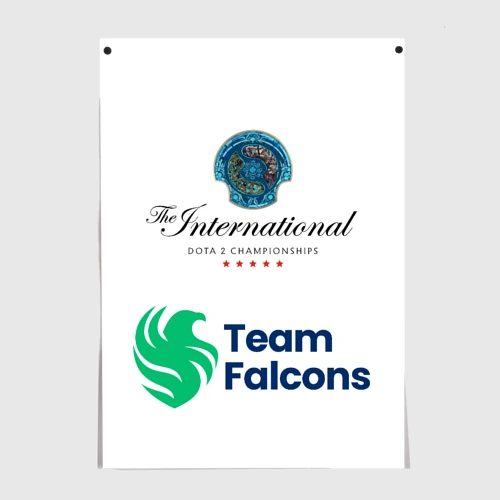 Постер Falcons the international 2025