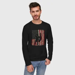 Мужской лонгслив хлопок Дзюдо США - фото 2