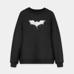 Мужской свитшот oversize без начеса хлопок Dark knight