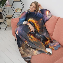 Плед с рукавами Огнегривый скакун - фото 2