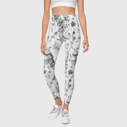 Леггинсы 3D Бузулукский бор - фото 2