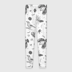 Леггинсы 3D Сойка в Бузулукском бору