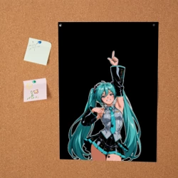 Постер Хацуне Мику из 80х - фото 2