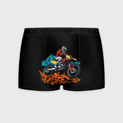 Мужские трусы 3D Motocross and mountains