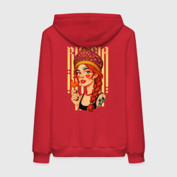 Женская толстовка хлопок Русская девушка