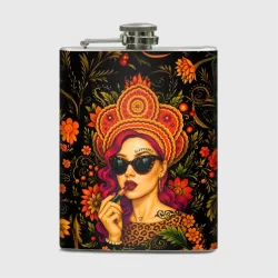 Фляга Славянская девушка