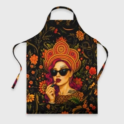 Фартук 3D Славянская девушка