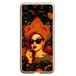 Чехол для Honor 20 Славянская девушка