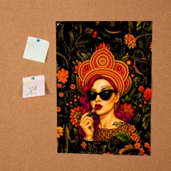 Постер Славянская девушка - фото 2