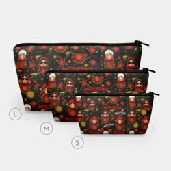 Косметичка 3D Матрешки - паттерн - фото 2