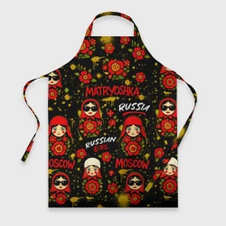 Фартук 3D Матрешки - паттерн