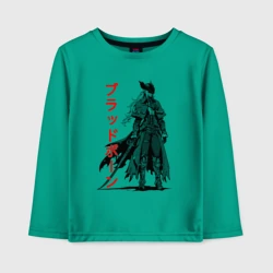 Детский лонгслив хлопок Охотница из Bloodborne