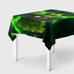 Скатерть 3D Мистер зеленая слизь