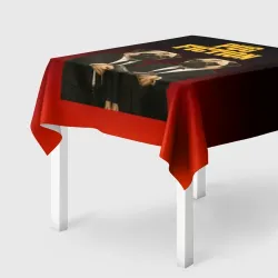 Скатерть 3D Пародия - Криминальное чтиво с мопсами