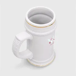 Кружка пивная Милые волшебные животные лошадь и Пегас - фото 2